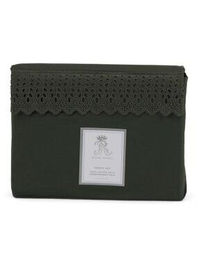 RACHEL ASHWELL Cotton Eyelet Sheet Set